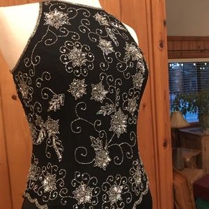 Adrianna Papell sequin sleeveless top